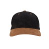 CASQUETTE EN VELOURS COTELE ET SUEDINE