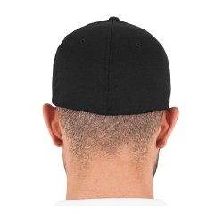 CASQUETTE 6P VISIERE CARBONE