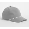 CASQUETTE 5P CORDE CONTRASTEE
