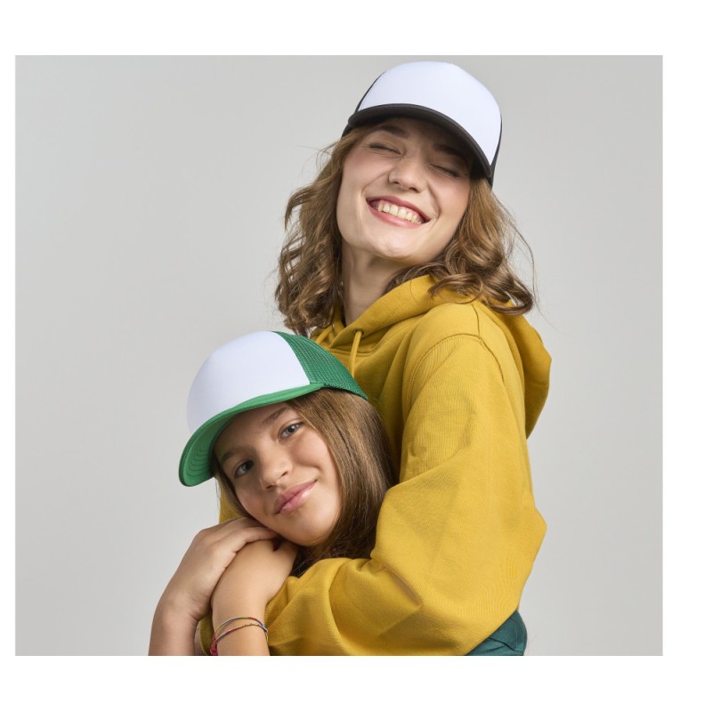 CASQUETTE 5P REMBOURREES ET FILET