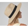 CHAPEAU PAPIER TRESSE