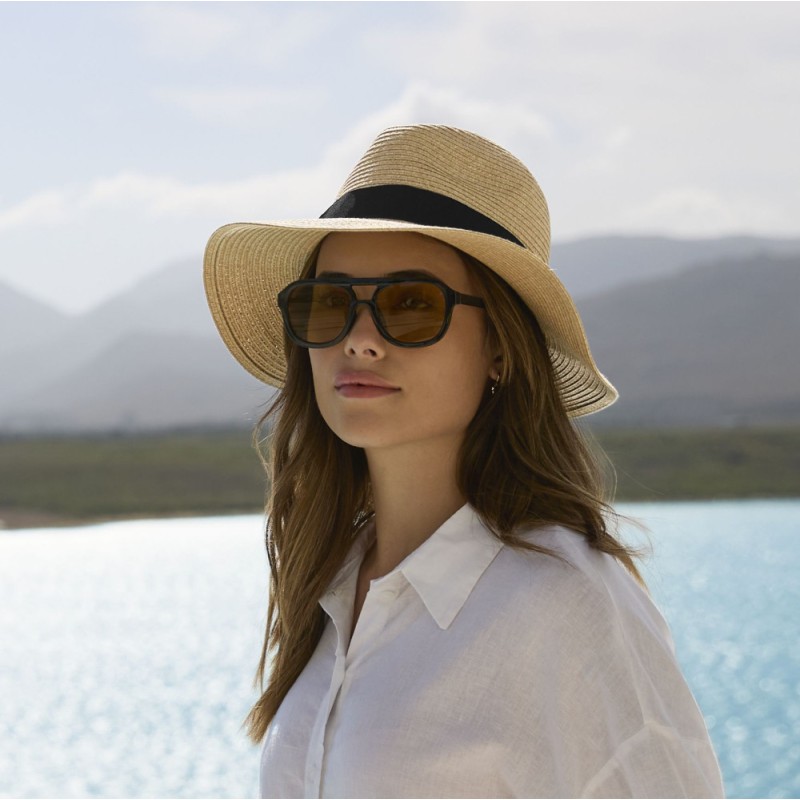 CHAPEAU PAPIER TRESSE
