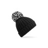 BONNET COTELE GRAND POMPON