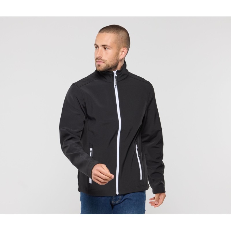 VESTE SOFTSHELL HOMME 2 COUCHES