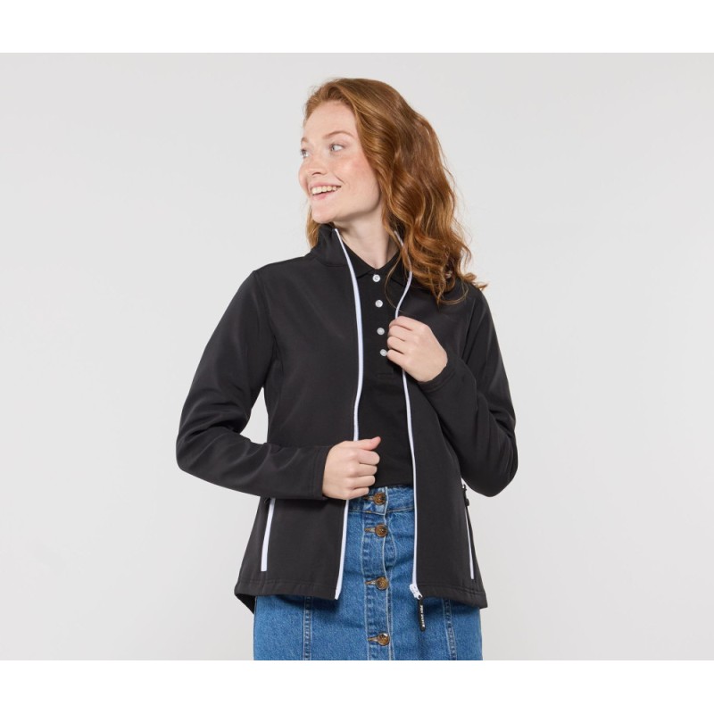 VESTE SOFTSHELL FEMME 2 COUCHES