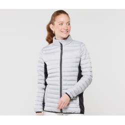 DOUDOUNE FEMME BI-MATIERE