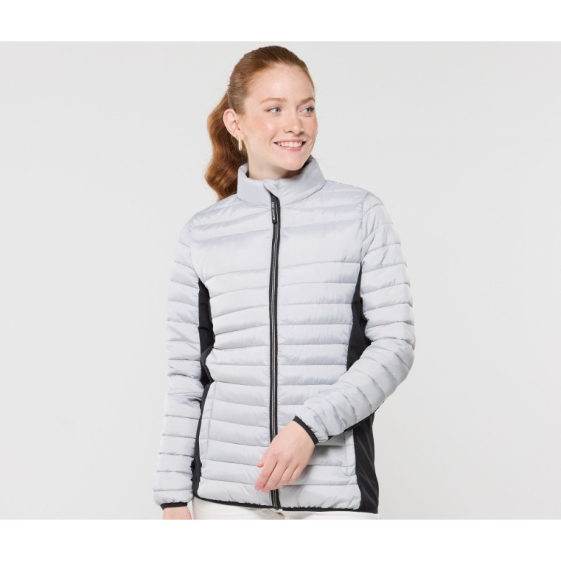 DOUDOUNE FEMME BI-MATIERE