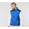 GILET BI-MATIERE MATELASSE