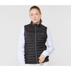 GILET FEMME BI-MATIERE