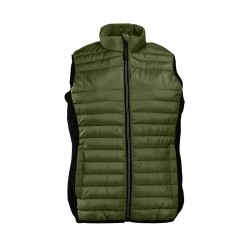 GILET FEMME BI-MATIERE