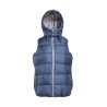 GILET FEMME MATELASSE A CAPUCHE
