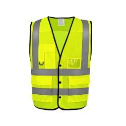 GILET HV MULTIPOCHES
