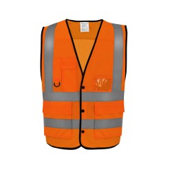 GILET HV MULTIPOCHES
