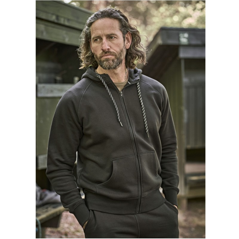 SWEAT CAPUCHE ZIPPE HOMME