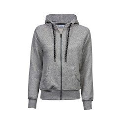 SWEAT CAPUCHE ZIPPE FEMME