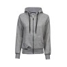 SWEAT CAPUCHE ZIPPE FEMME