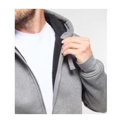 SWEAT CAPUCHE ZIPPE SHERPA