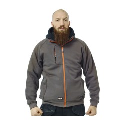 SWEAT GRAND ZIP DOUBLE POLAIRE