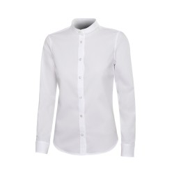 CHEMISE ML FEMME COL MAO