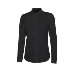 CHEMISE ML FEMME COL MAO