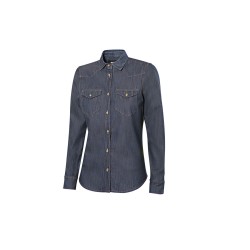 CHEMISE ML FEMME STRETCH DENIM
