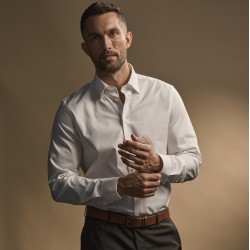 CHEMISE ML HOMME STRETCH LUXE
