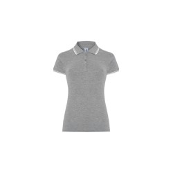 POLO FEMME COTON LISERE