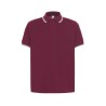 POLO HOMME COTON LISERE