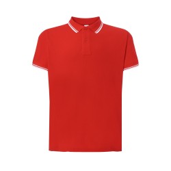 POLO HOMME COTON LISERE