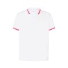 POLO HOMME COTON LISERE