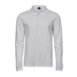 POLO HOMME MANCHE LONGUE STRETCH LUXE