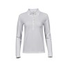 POLO FEMME MANCHE LONGUE STRETCH LUXE