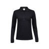 POLO FEMME MANCHE LONGUE STRETCH LUXE