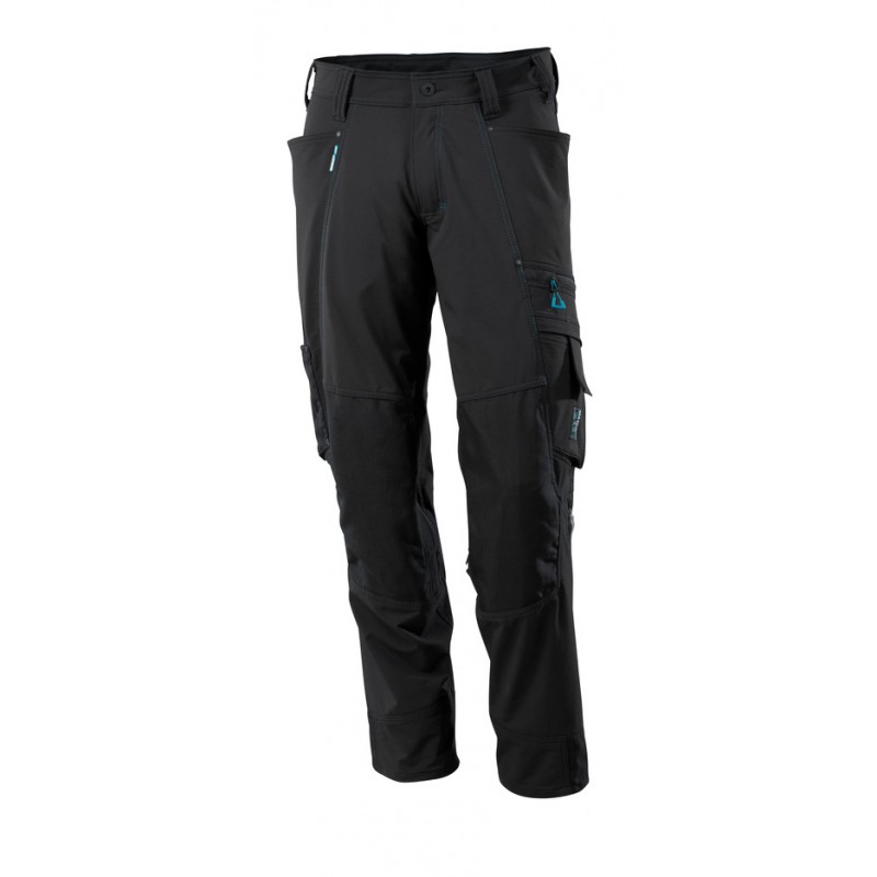 Pantalon avec poches genouillères stretch multidirectionnel poids léger