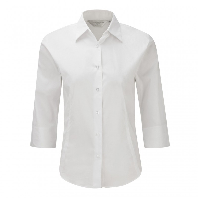 Chemise stretch femme