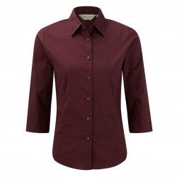 Chemise stretch femme