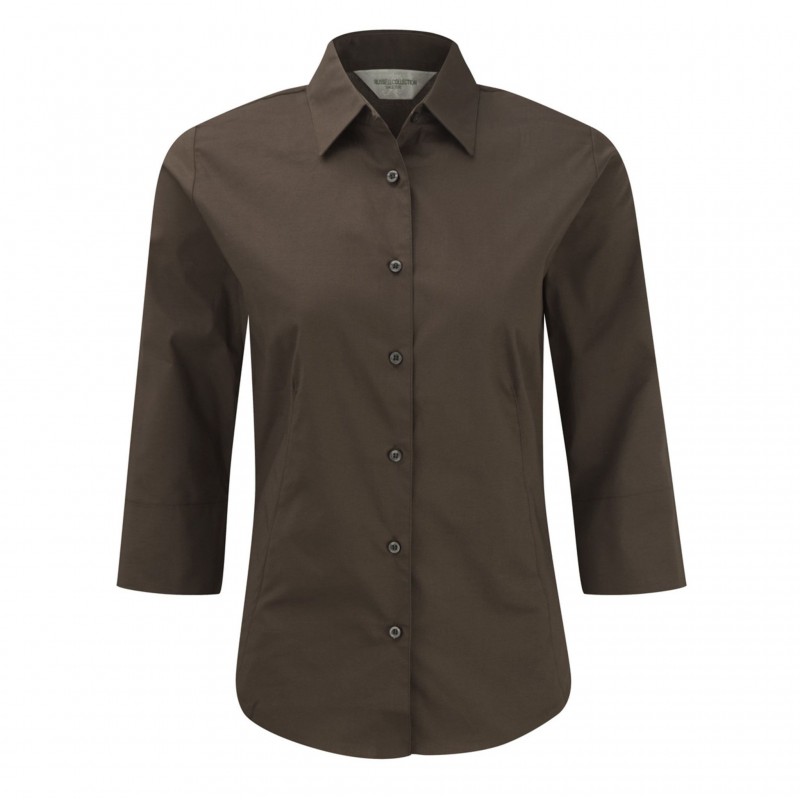 Chemise stretch femme