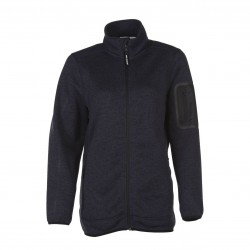 VESTE POLAIRE TRICOTEE FEMME